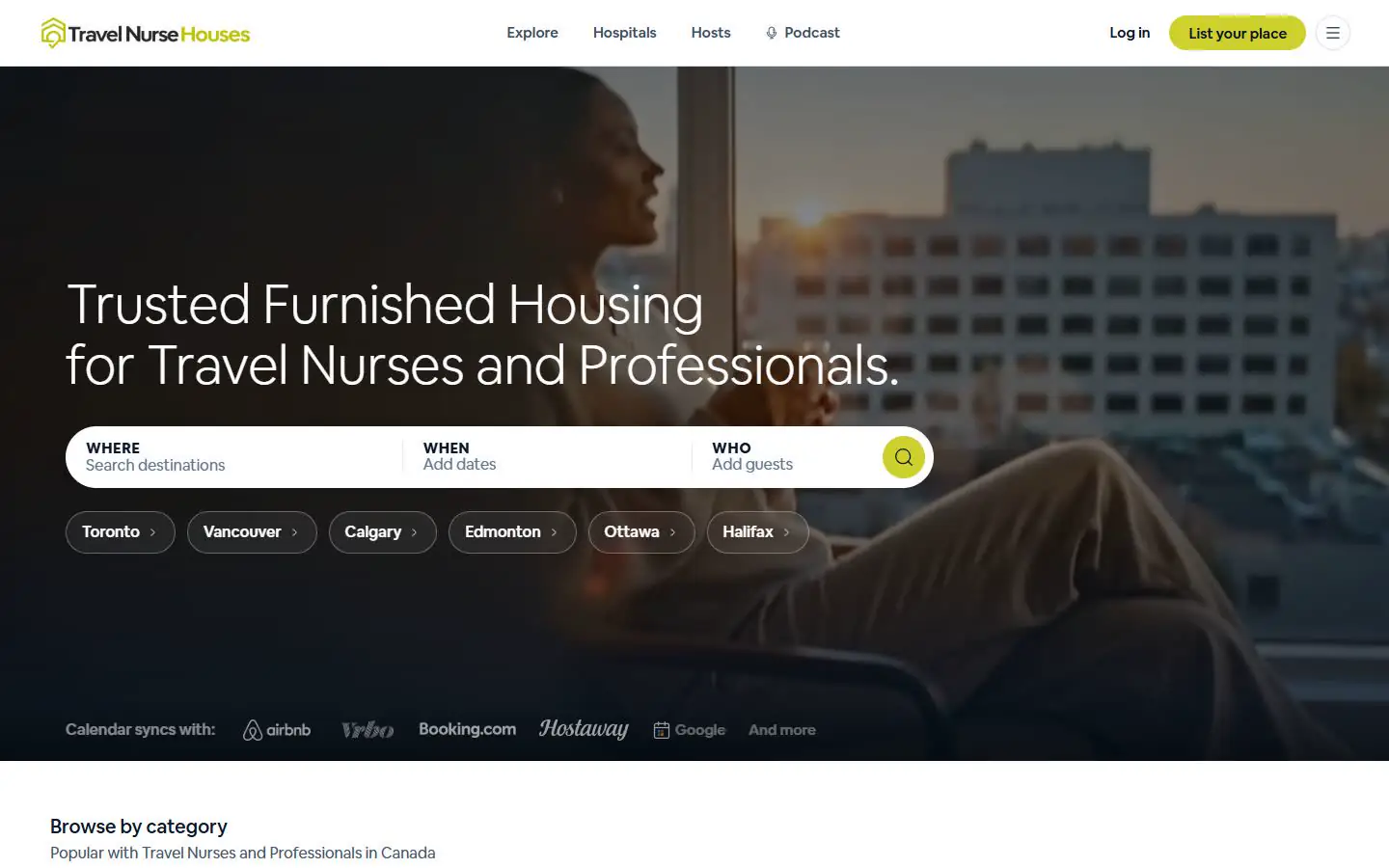 Travel Nurse Houses by Blueinc Technologies