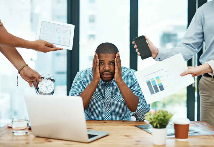 Digital Marketing Agency employee worried